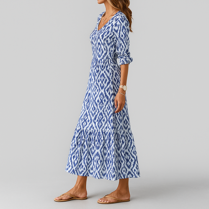 Robe longue décontractée pour femme