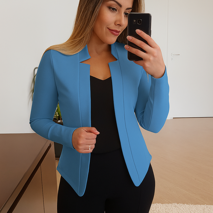Blazer léger coupe slim pour femme