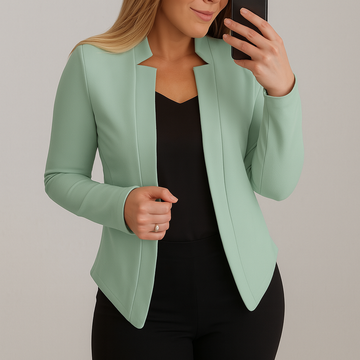Blazer léger coupe slim pour femme