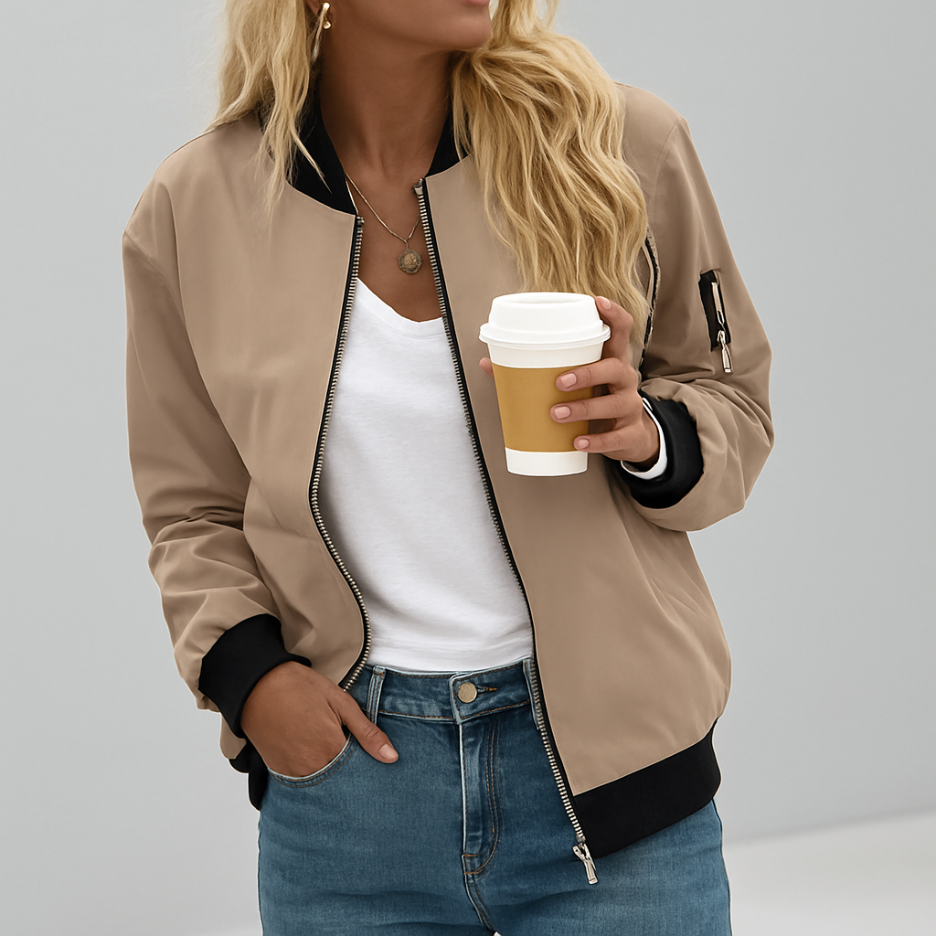 Blouson aviateur pour femme