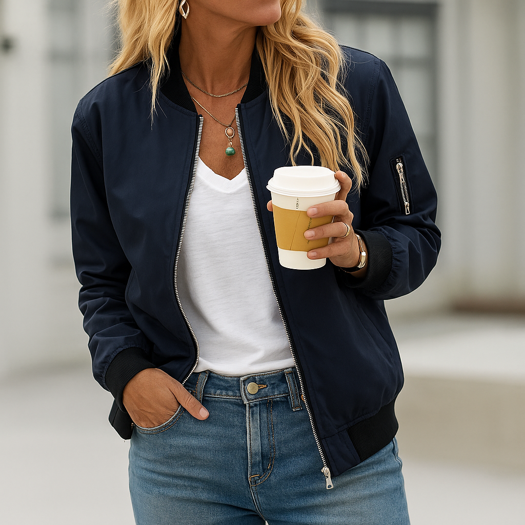 Blouson aviateur pour femme