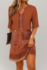 Robe longue élégante en deux pièces