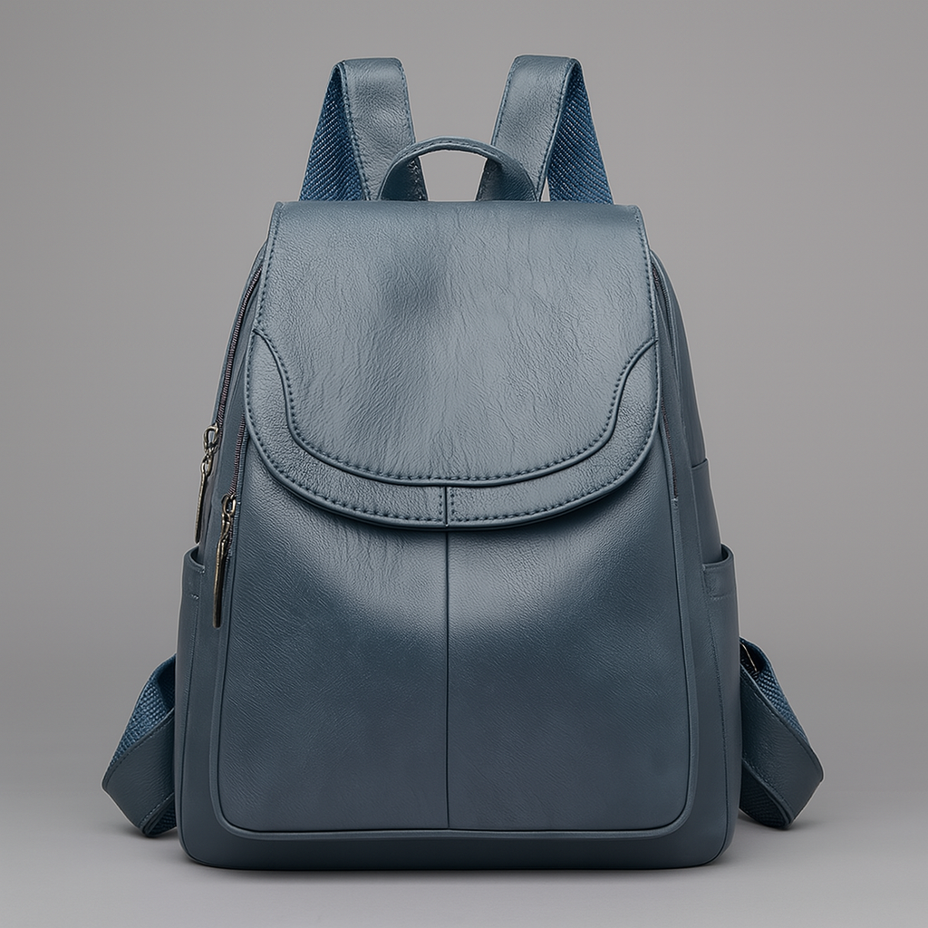 Sac à dos en cuir antivol pour femmes élégantes
