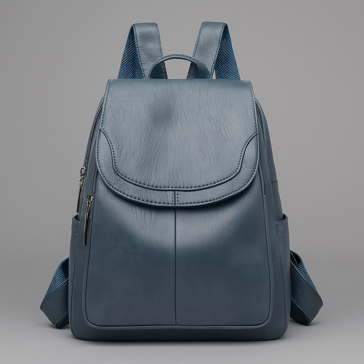 Sac à dos en cuir antivol pour femmes élégantes