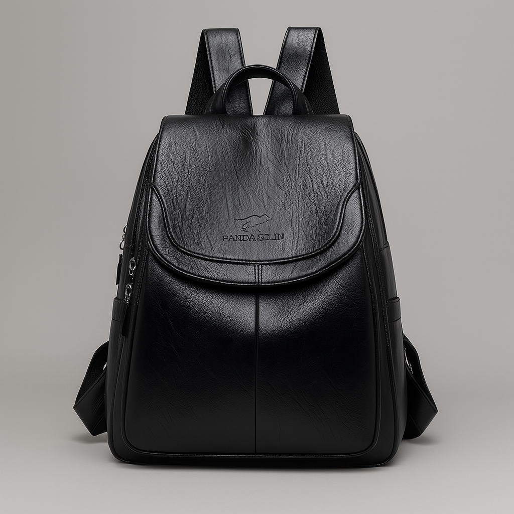 Sac à dos en cuir antivol pour femmes élégantes