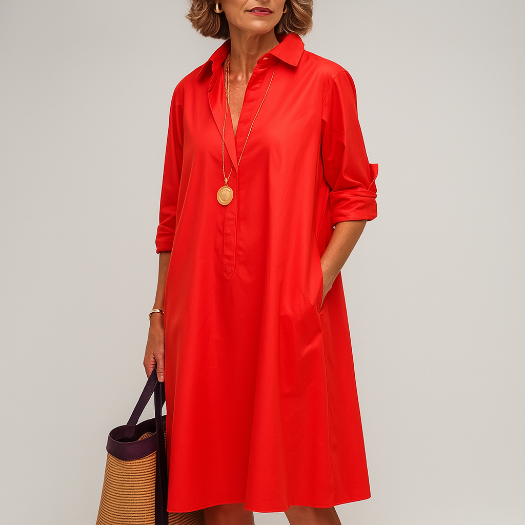 Robe polo élégante pour femme
