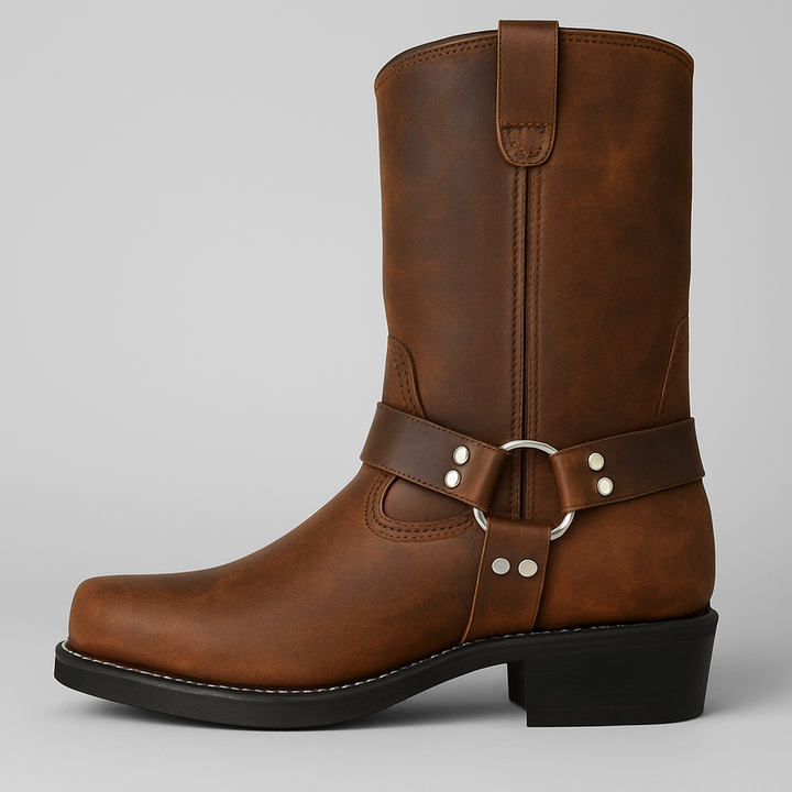 Bottes de cowboy durables de style vintage pour femmes
