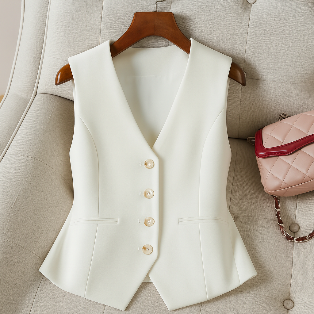 Gilet vintage chic pour femme