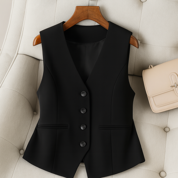Gilet vintage chic pour femme