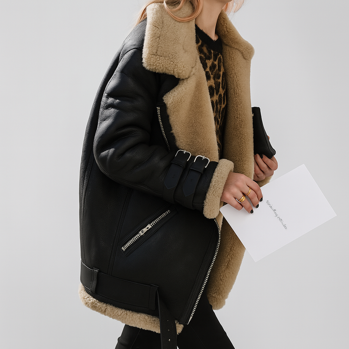 Manteau aviateur pour femme