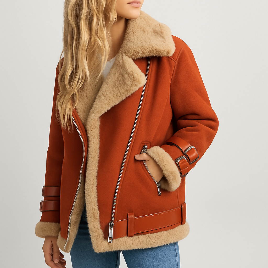 Manteau aviateur pour femme