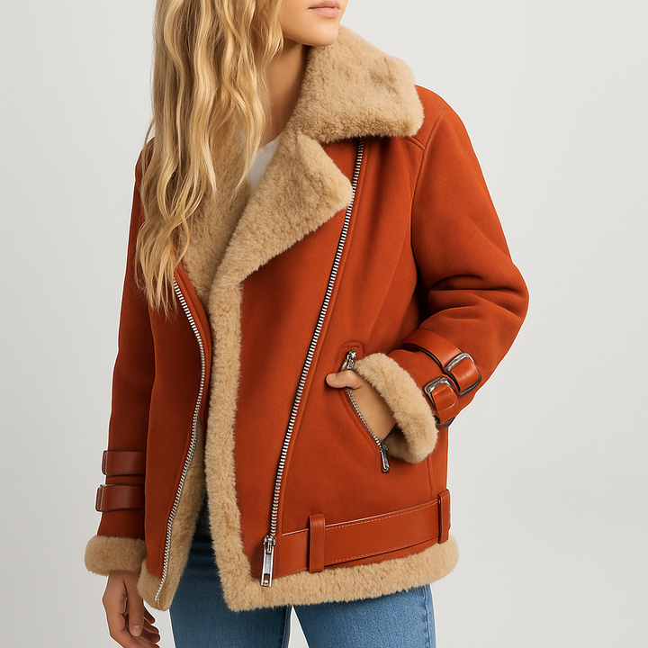 Manteau aviateur pour femme