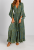 Robe longue bohème pour femme