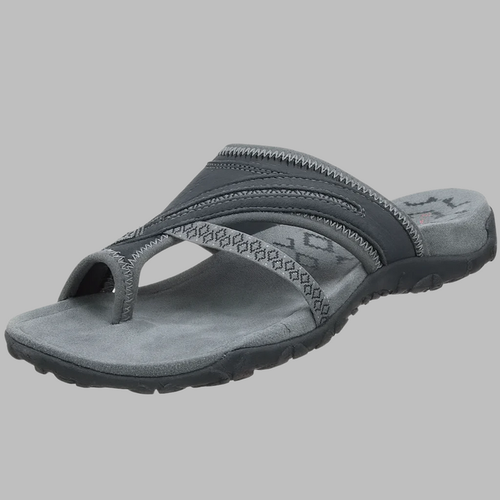 Sandales confortables à brides croisées