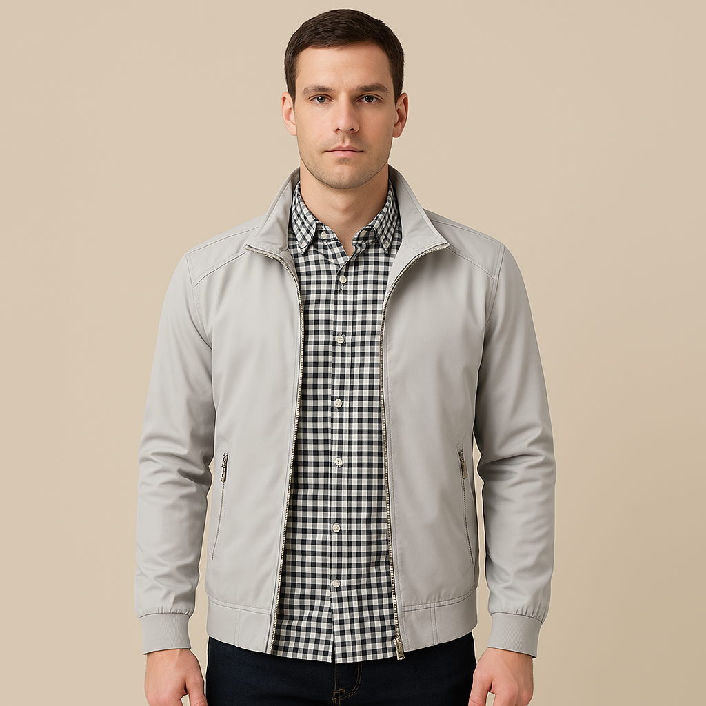 Veste d'été coupe-vent pour hommes : élégance et protection pour les journées venteuses