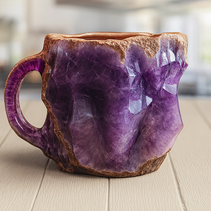 Tasses à café en cristal minéral