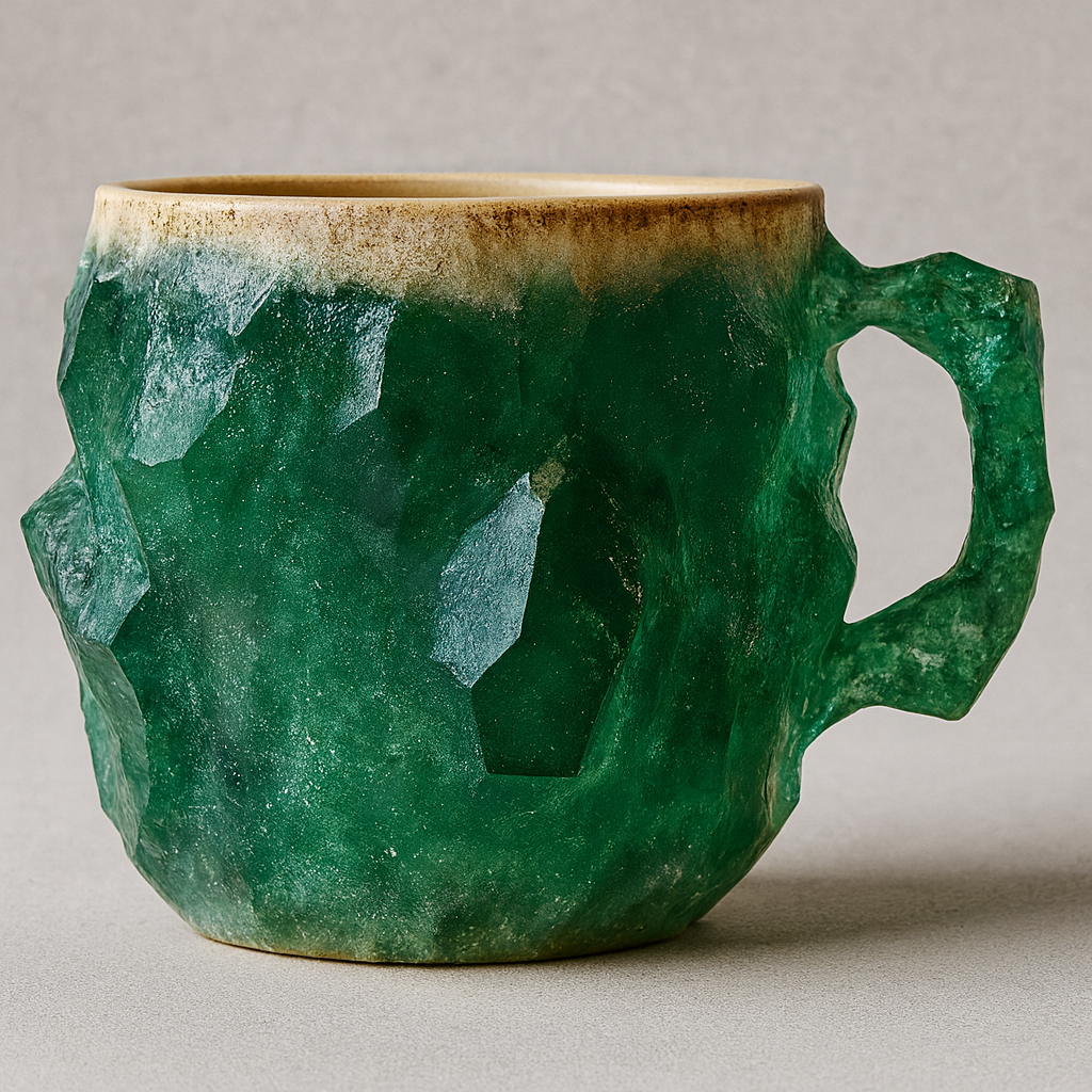 Tasses à café en cristal minéral