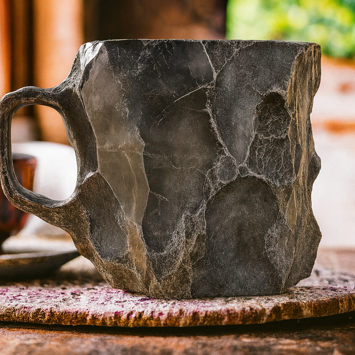 Tasses à café en cristal minéral