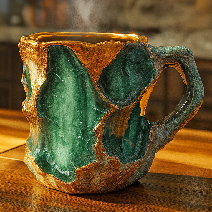 Tasses à café en cristal minéral