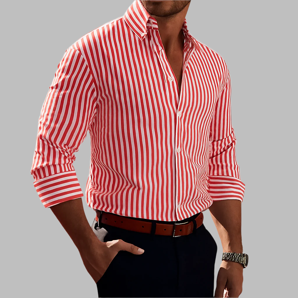 Chemise rayée pour homme