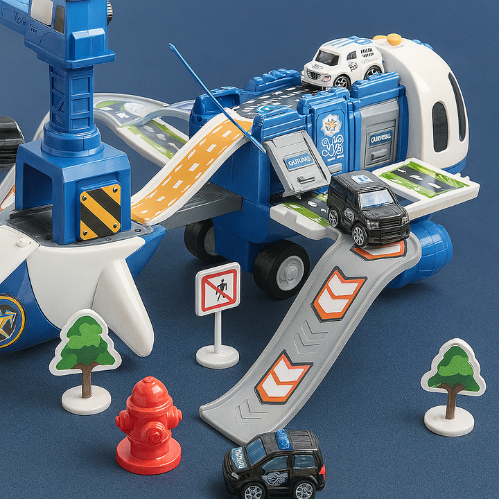 Ensemble de jeu d'avion aventureux pour enfants