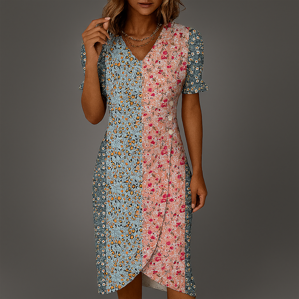 Robe longue légère pour femme