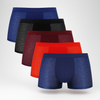 Lot de 5 boxers en maille pour homme