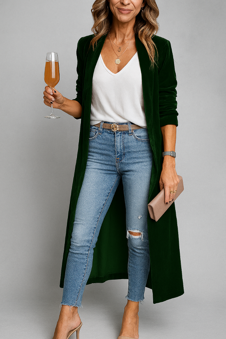 Cardigan long pour femme