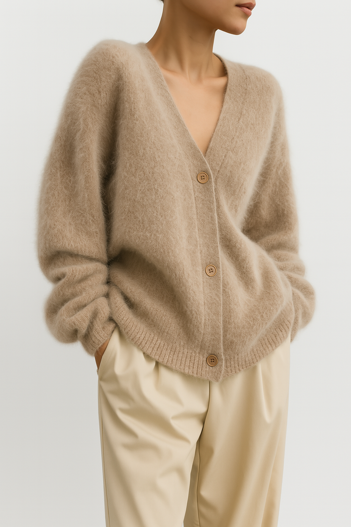 Cardigan en cachemire de luxe pour femme