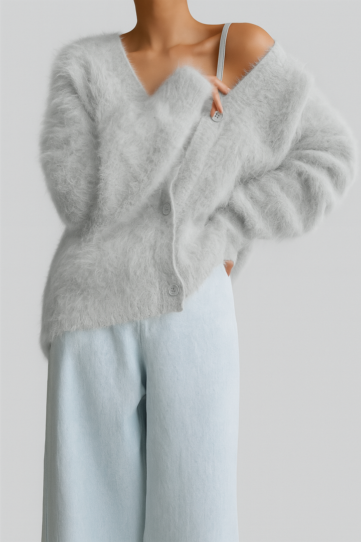 Cardigan en cachemire de luxe pour femme