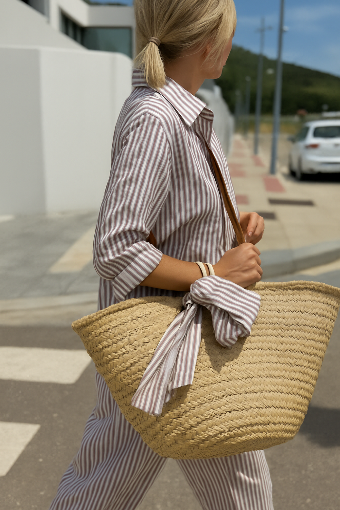 Robe chemise élégante à manches longues pour femme