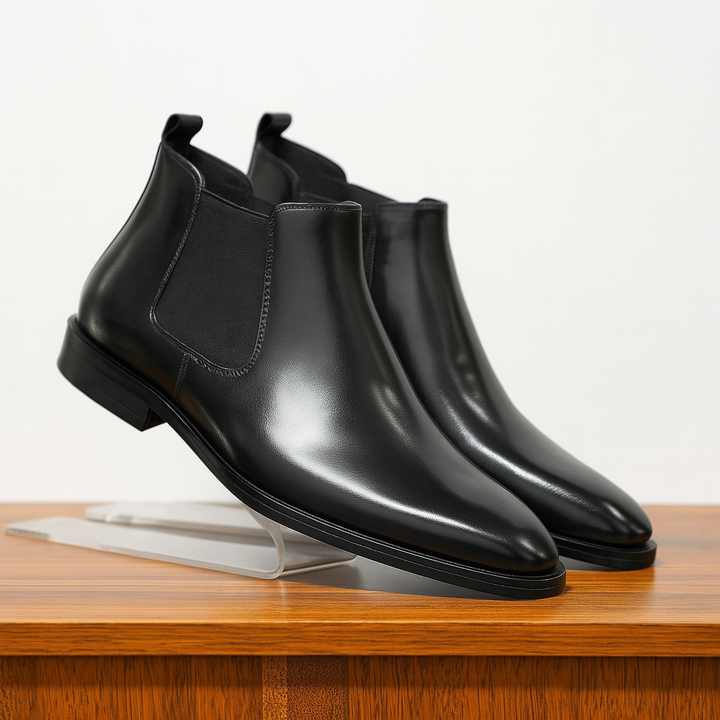 Bottes en cuir véritable