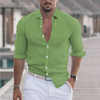 Chemise homme coupe slim à col mandarin