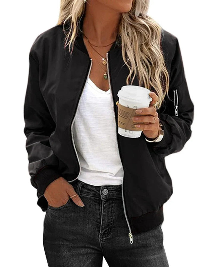 Blouson aviateur classique pour femme