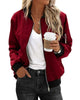 Blouson aviateur classique pour femme