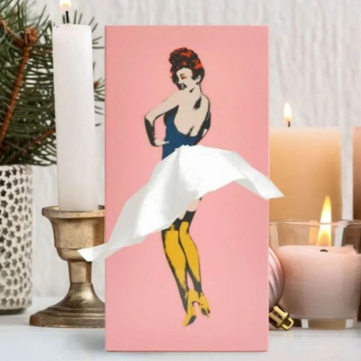 Boîte à mouchoirs artistique pour la décoration intérieure