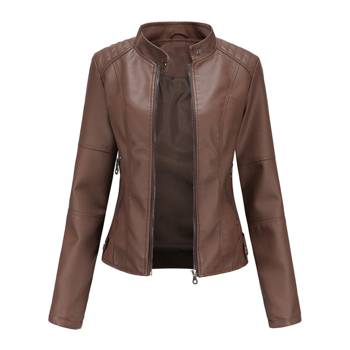 Alix |  Veste en cuir intemporelle