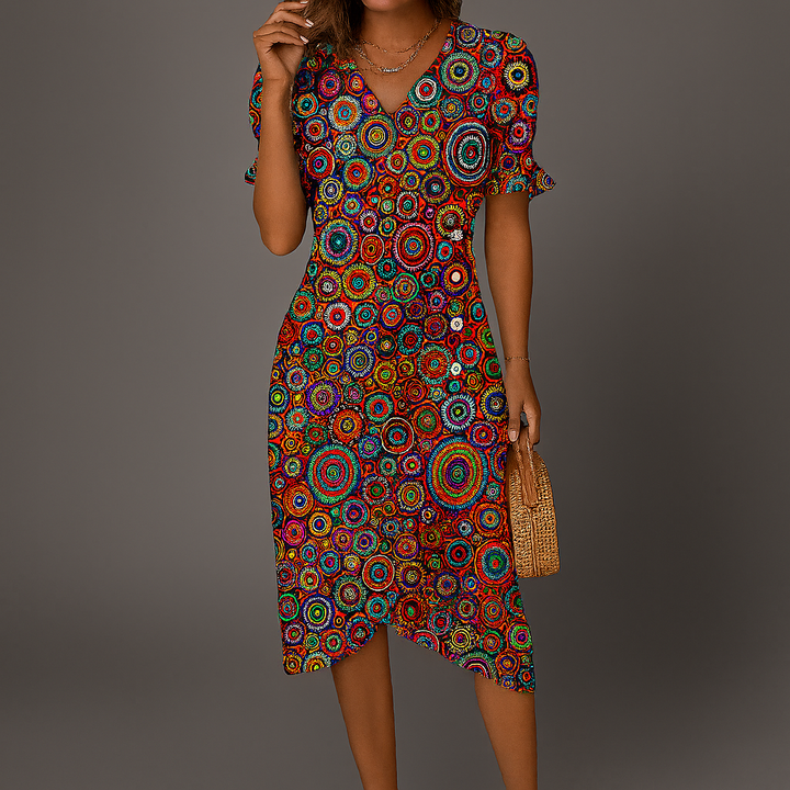Robe longue légère pour femme