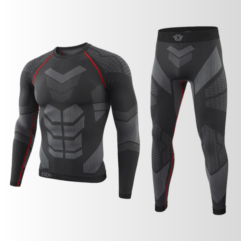 Sous-vêtements thermiques fonctionnels pour hommes