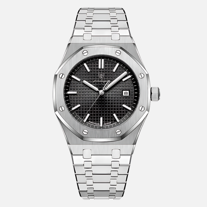 Montre élégante pour homme en acier inoxydable