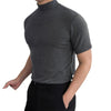 Chemise à col roulé respirante pour homme