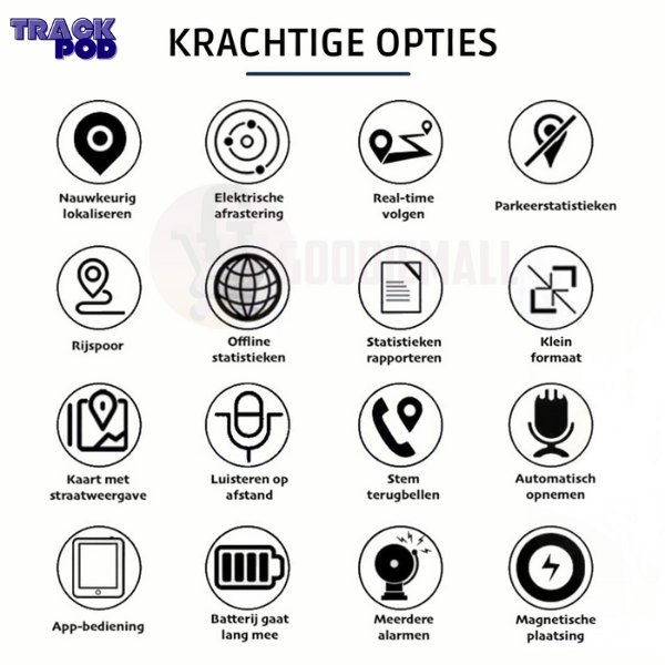 Retrouver votre véhicule ou vos objets personnels