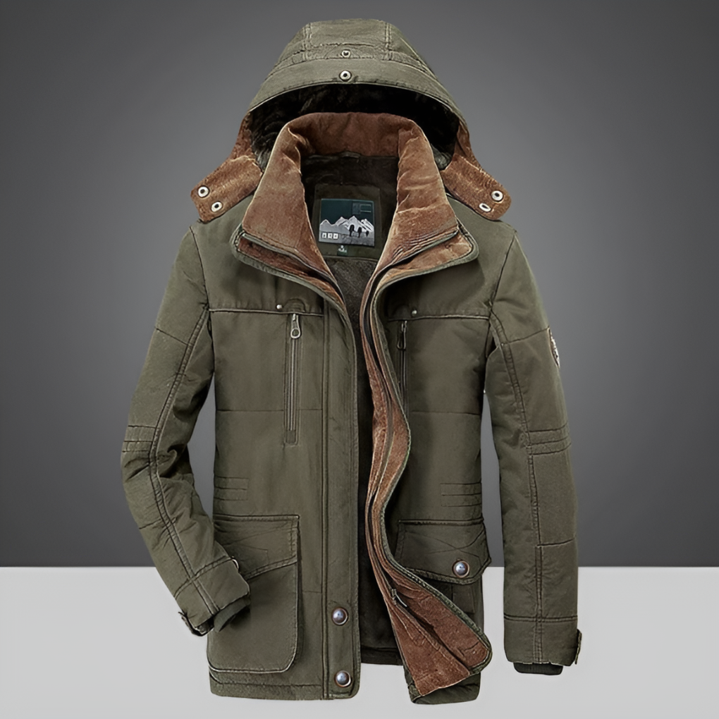 Manteau d'hiver chaud pour hommes