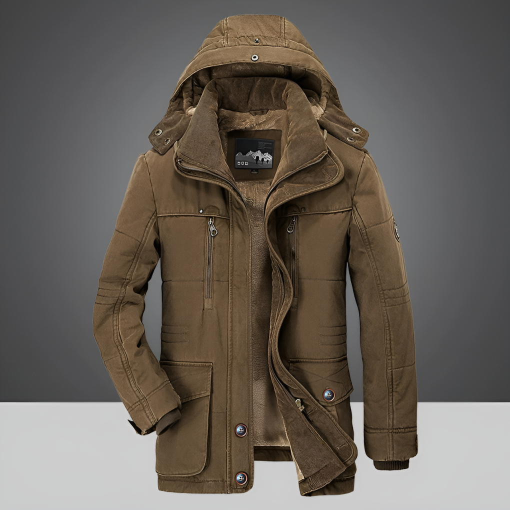 Manteau d'hiver chaud pour hommes