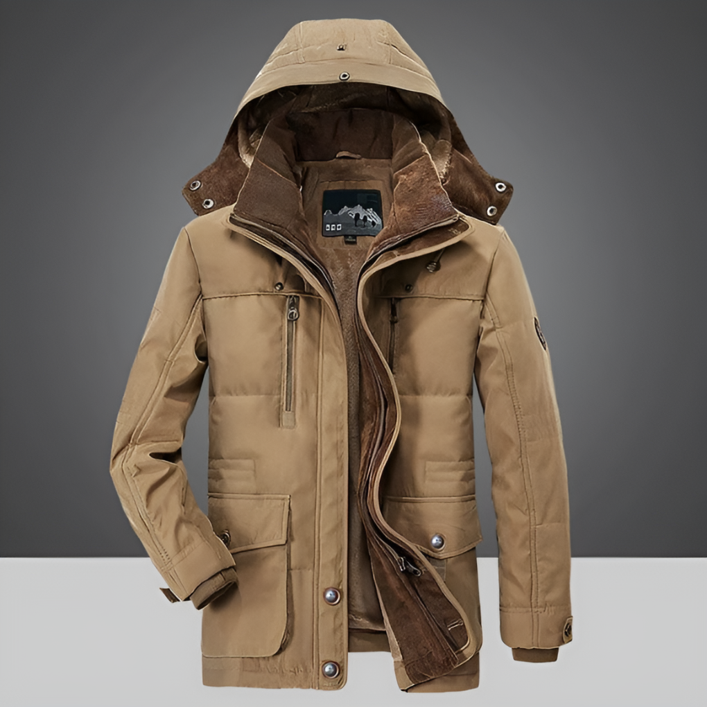 Manteau d'hiver chaud pour hommes