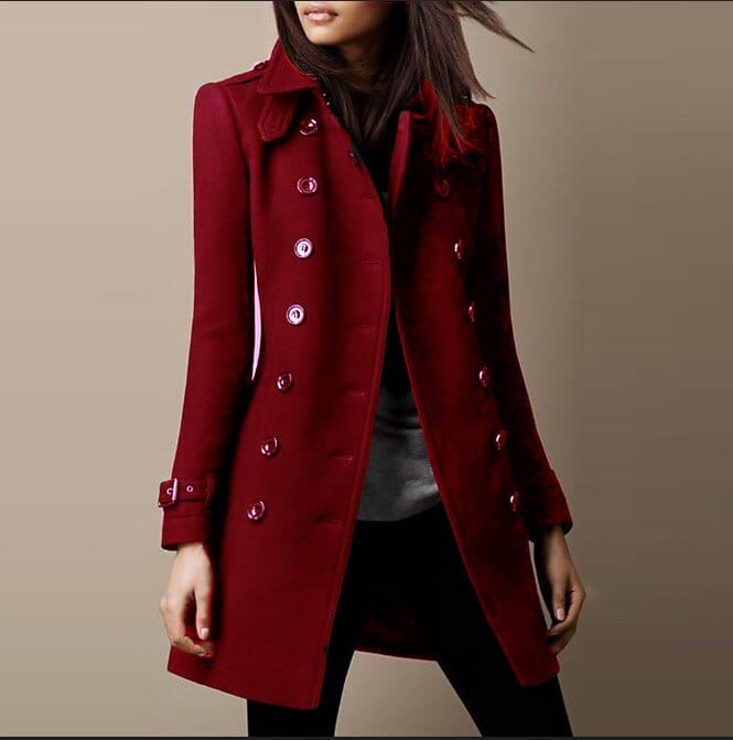 Julie - Manteau long en laine