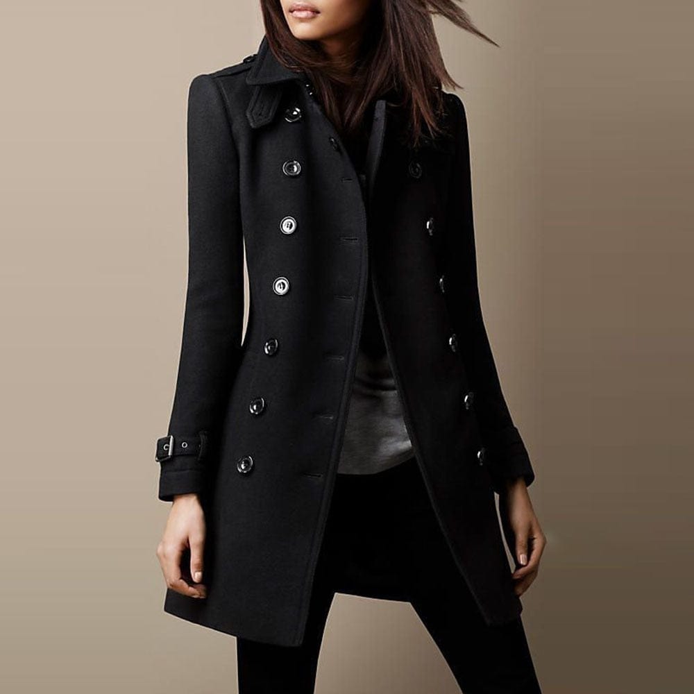 Julie - Manteau long en laine