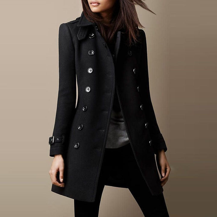 Julie - Manteau long en laine