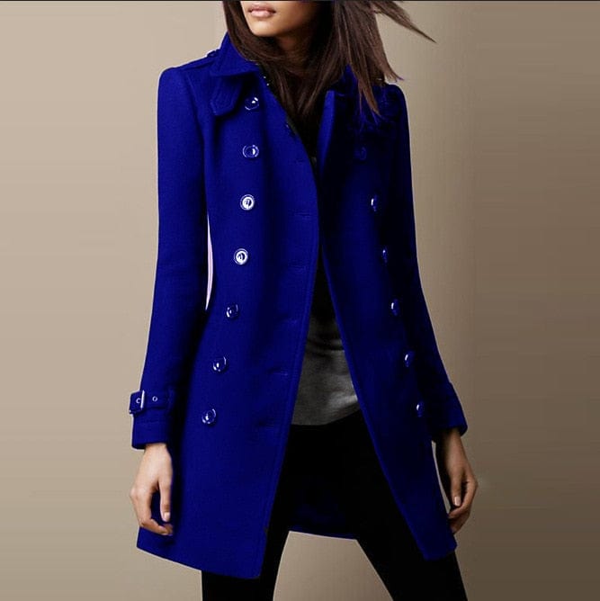Julie - Manteau long en laine