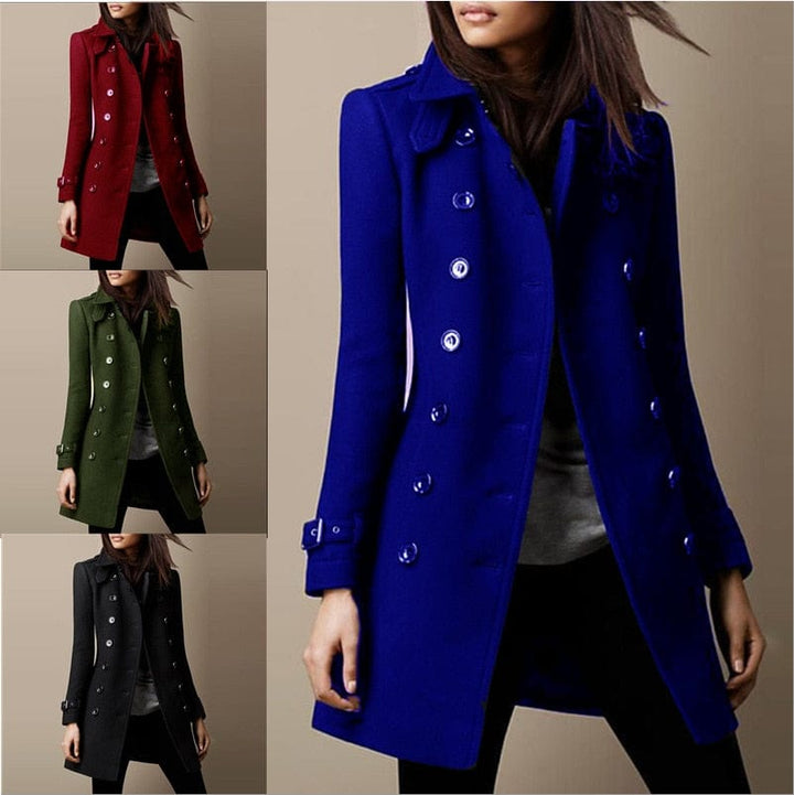 Julie - Manteau long en laine